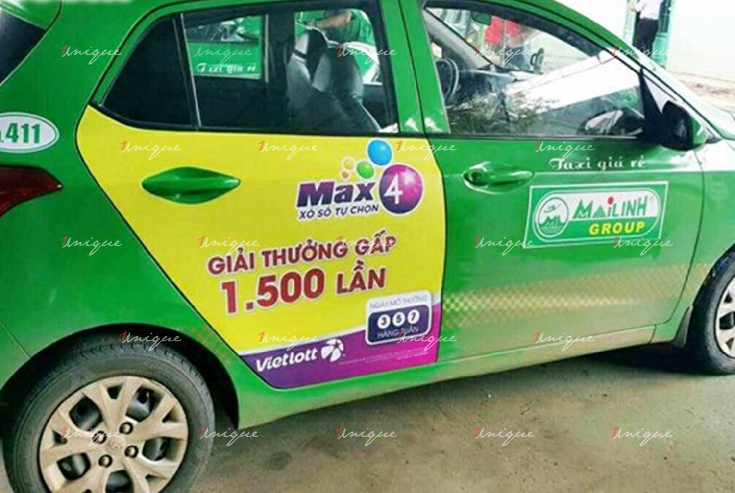 Vietlott phủ sóng thương hiệu với chiến dịch quảng cáo taxi quy mô lớn